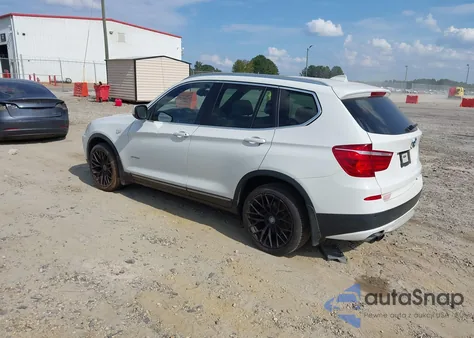 2013 BMW X3 xDrive28I from USA, damaged, VIN 5UXWX9C51D0A12215